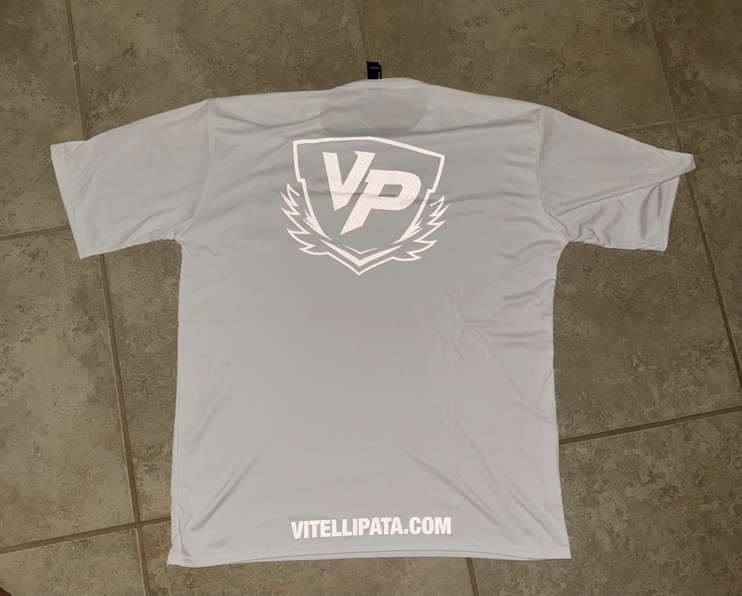 ⚡ VITELLI PATA – REFLECTIVE WHITE LIMITED EDITION T-SHIRT