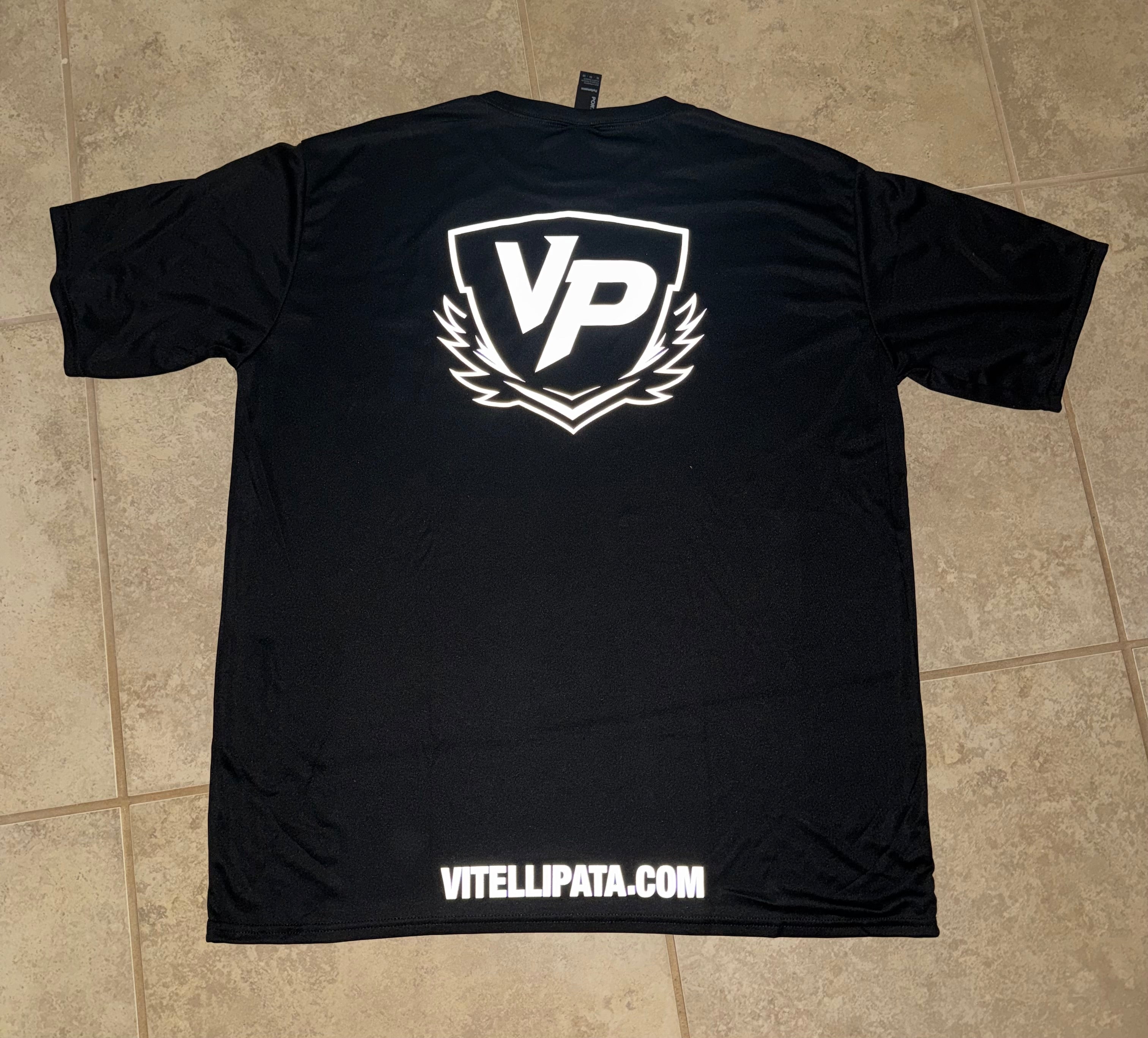 ⚫ VITELLI PATA – REFLECTIVE BLACK EDITION T-SHIRT
