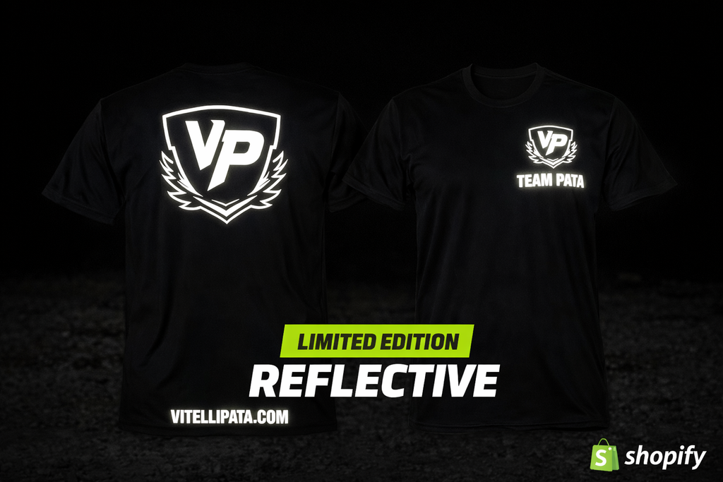 ⚫ VITELLI PATA – REFLECTIVE BLACK EDITION T-SHIRT