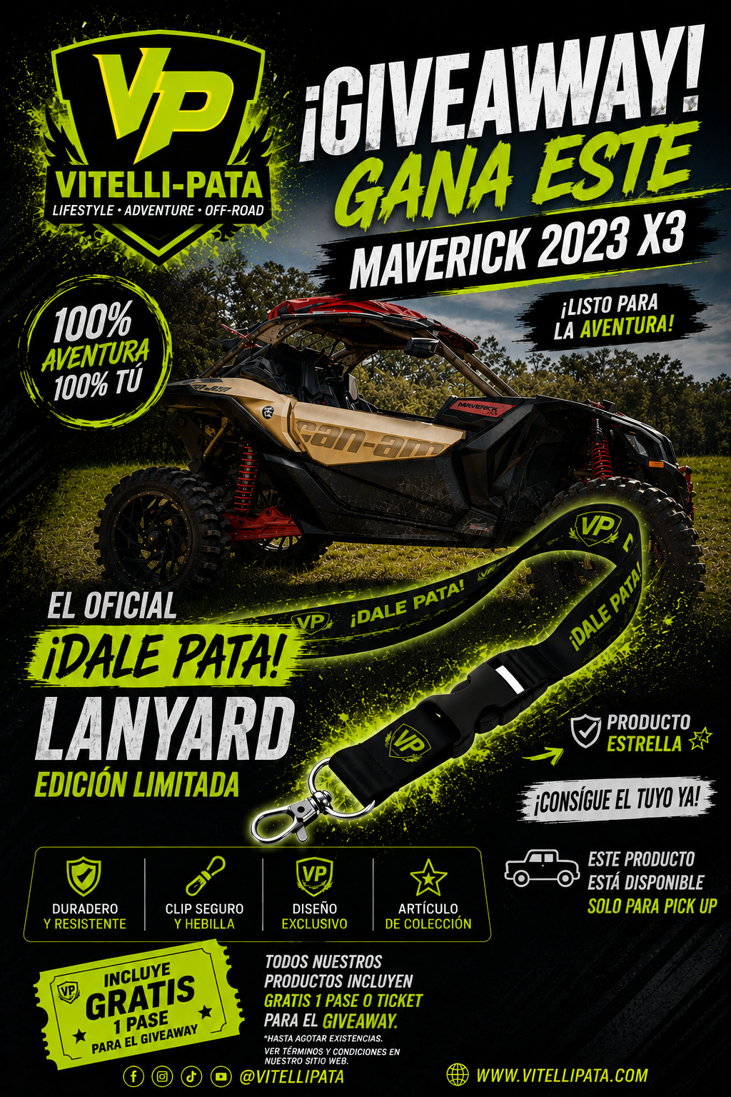 GIVEAWAY ESPECIAL - DALE PATA!!