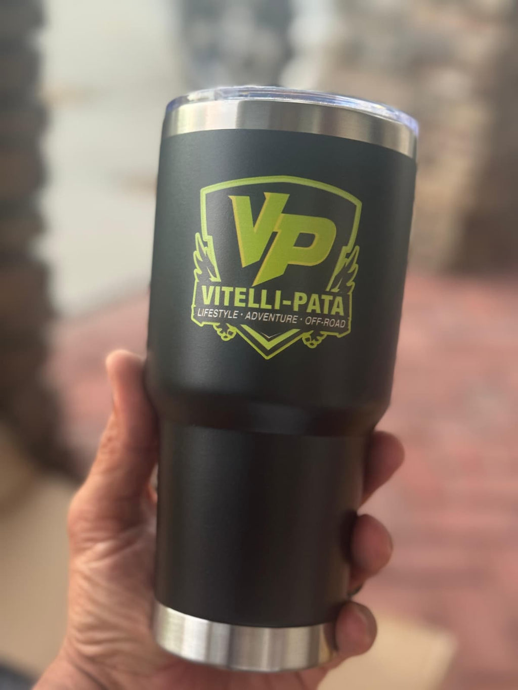 Vaso Térmico Vitelli-Pata 30 oz – Negro Mate 🖤🛞🔥