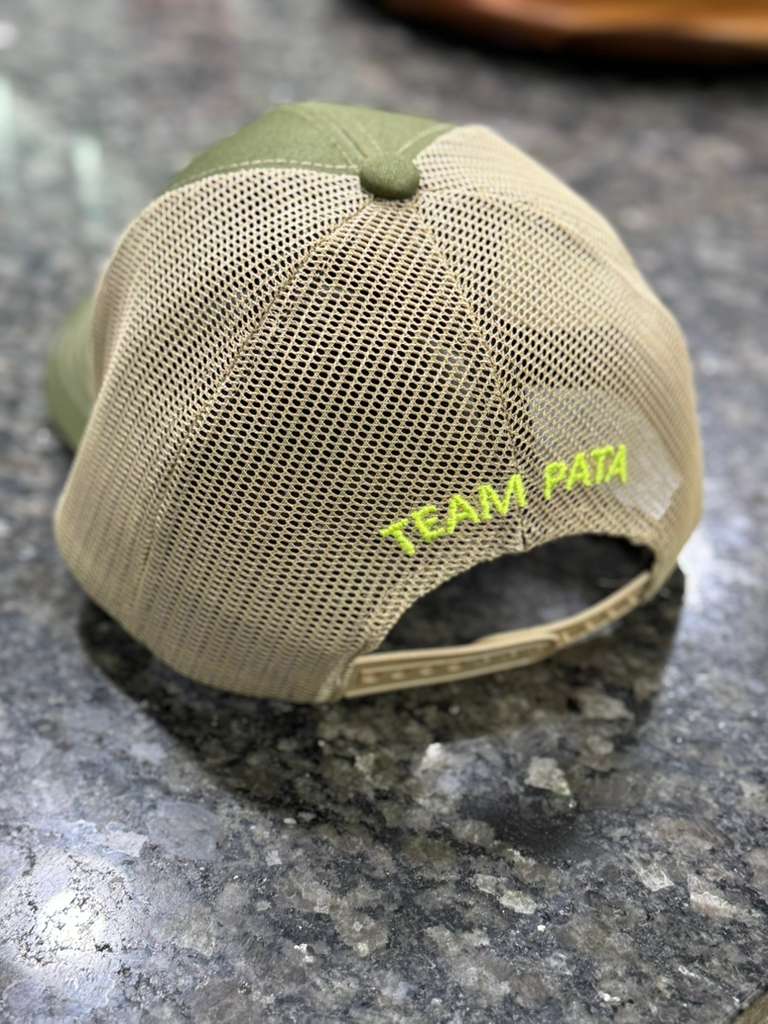 Gorra Trucker Vitelli-Pata Negra/Gris 🖤💚🔥